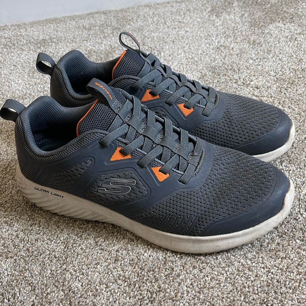 Men’s Skechers air cooled memory foam sneakers